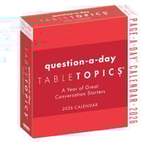 image TableTopics Question Page-A-Day 2026 Desk Calendar Main Product Image