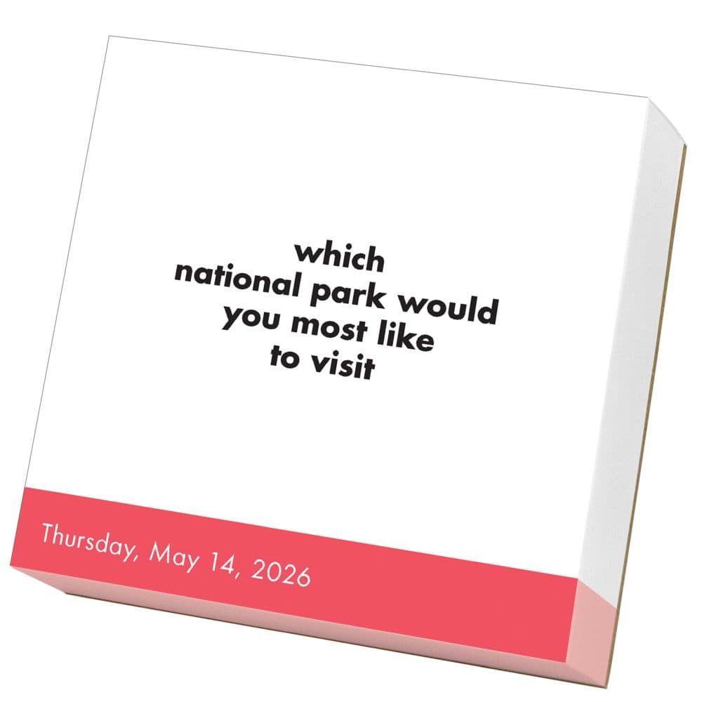 TableTopics Question Page-A-Day 2026 Desk Calendar First Alternate Image