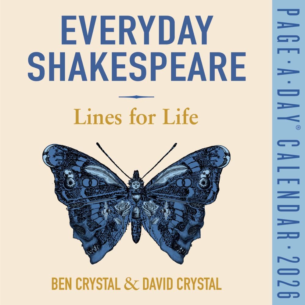 Everyday Shakespeare 2026 Desk Calendar Fourth Alternate Image
