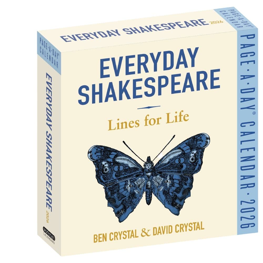 Everyday Shakespeare 2026 Desk Calendar Main Product Image