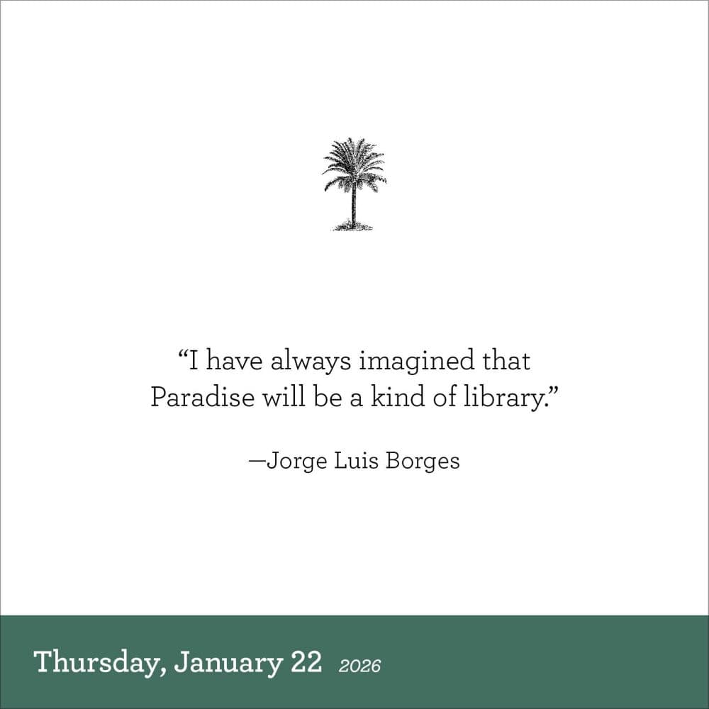 Book Lovers 2026 Desk Calendar Second Alternate Image