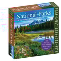 image National Parks 2026 Desk Calendar Main Product Image
