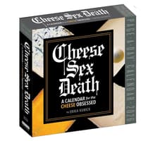 image Cheese Sex Death 2026 Desk Calendar Main Product Image