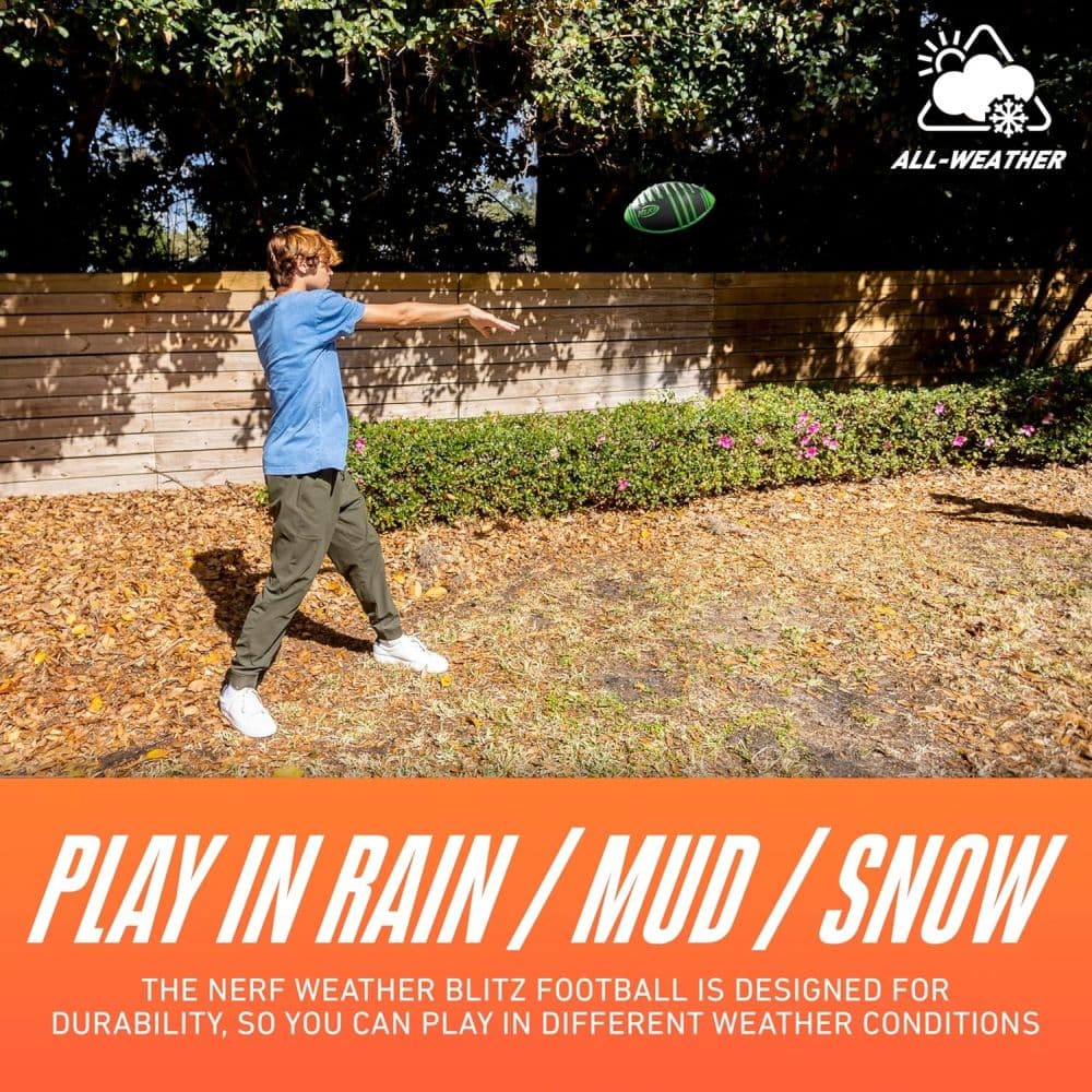 Nerf Weather Blitz All-Weather Foam Football Third Alternate Image