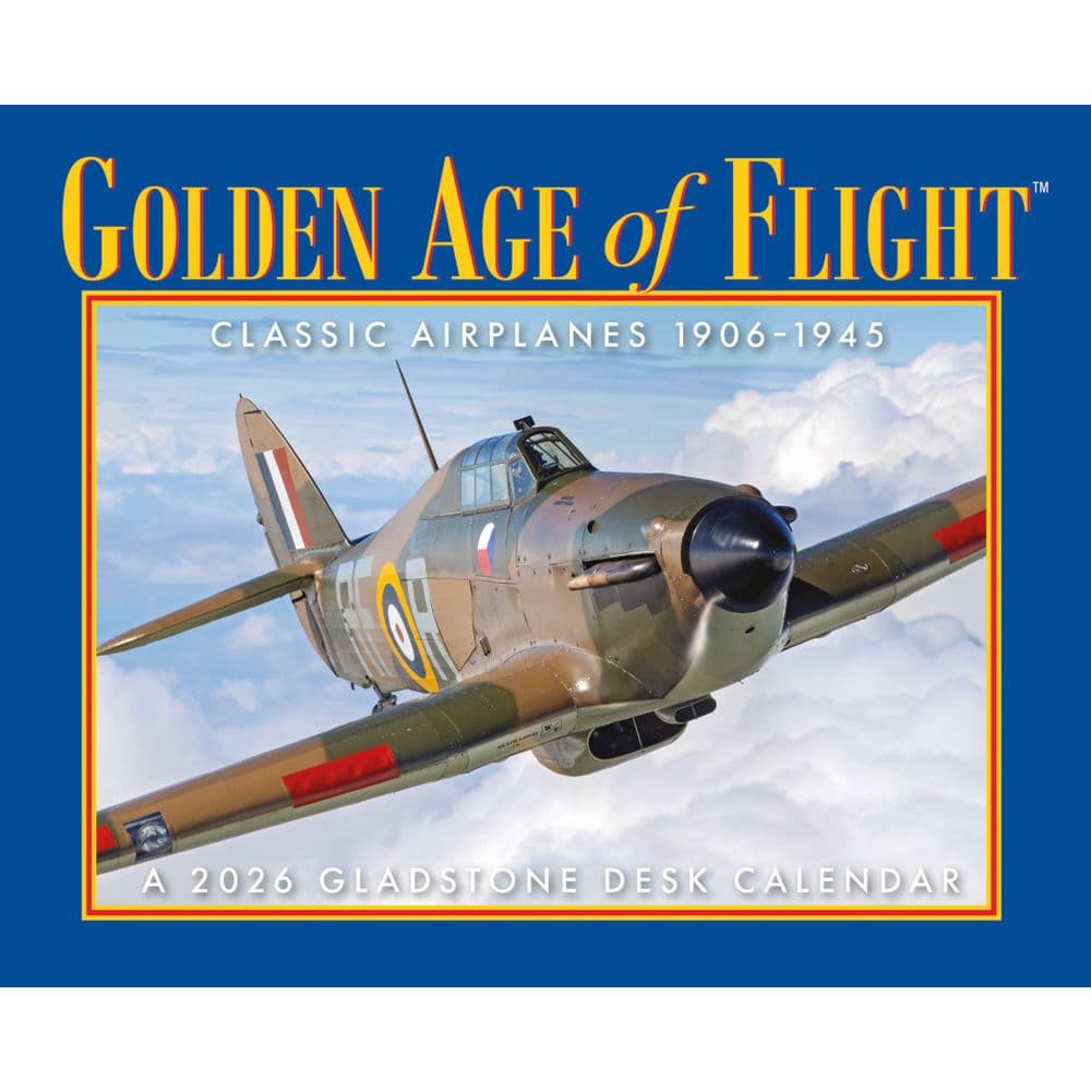 ISBN 9781529847376 - Golden Age of Flight 2026 Desk Calendar
