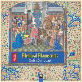 Illuminated Manuscripts 2026 Wall Calendar