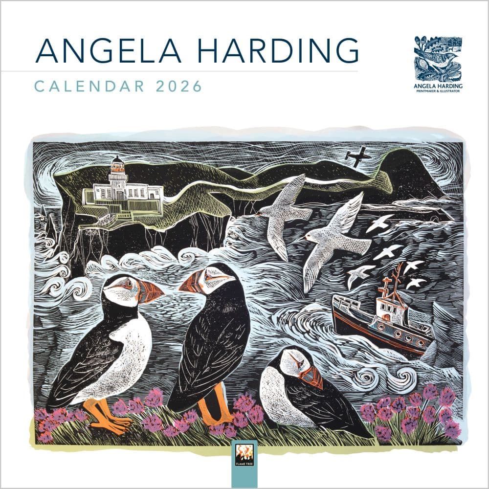 Angela Harding 2026 Wall Calendar - Calendars.com