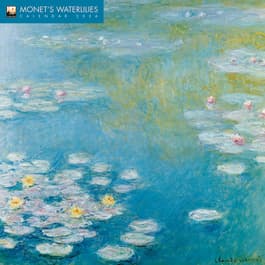 Claude Monet Water Lilies 2026 Wall Calendar