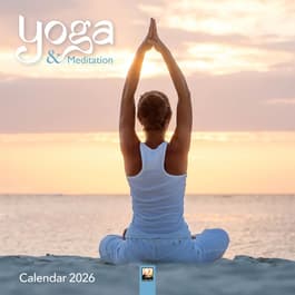 Yoga And Meditation 2026 Wall Calendar