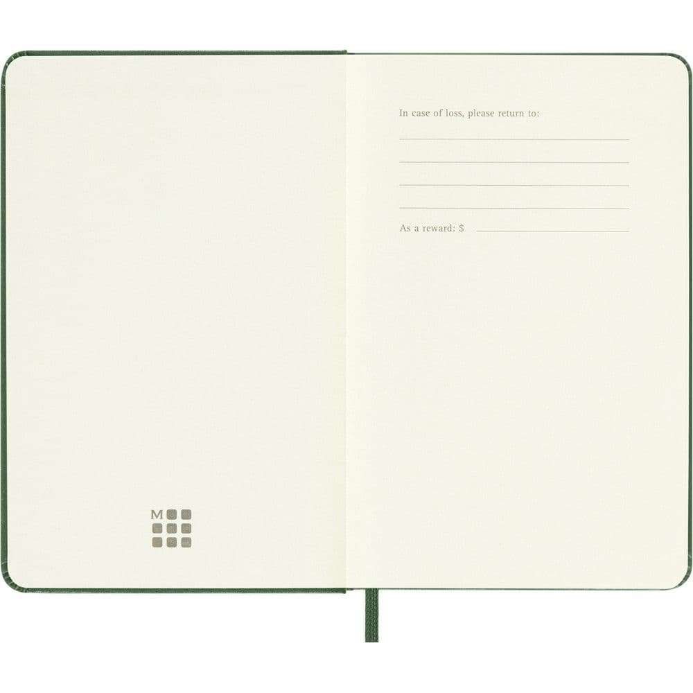 Moleskine Pocket Myrtle Green 12 Month Daily Planner Third Alternate Image
