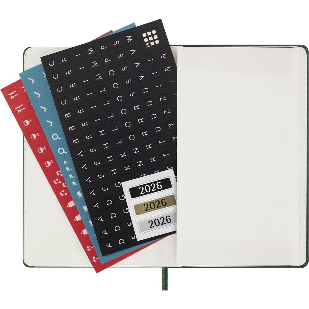 Moleskine Pocket Myrtle Green 2026 Weekly Planner Sixth Alternate Image