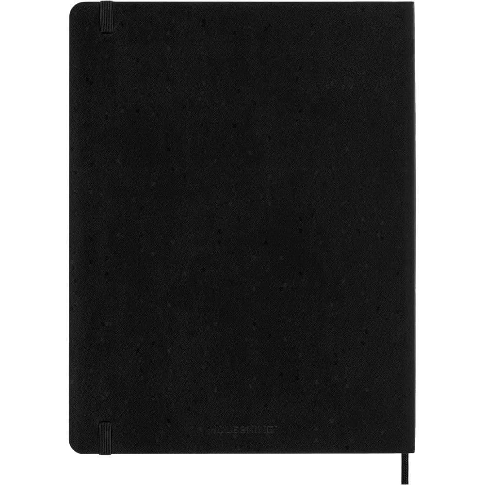 Moleskine Monthly Extra Large Black Soft Cover 12 Month 2026 Planner First Alternate Image