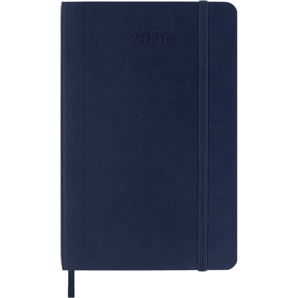 Moleskine Pocket Blue Weekly Soft Cover 12 Month 2026 Planner Second Alternate Image