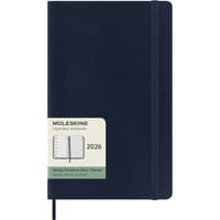image Moleskine Large Blue Weekly Soft Cover 12 Month 2026 Planner Main Image
