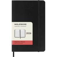 image Moleskine Pocket Black Daily Soft Cover 12 Month 2026 Planner Main Image