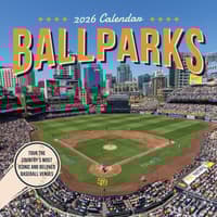 image Ballparks 2026 Wall Calendar Main Product Image