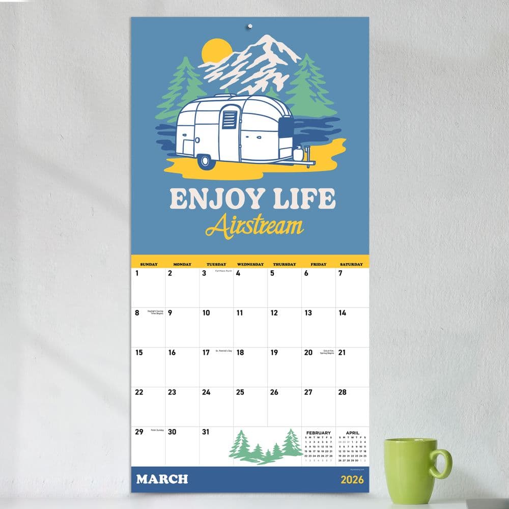 Airstream Heritage 2026 Wall Calendar Third Alternate Image