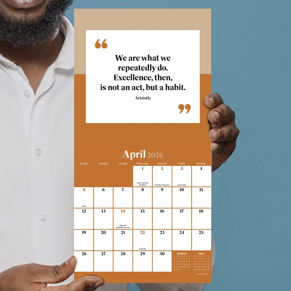 Inspire 2026 Mini Wall Calendar Fourth Alternate Image