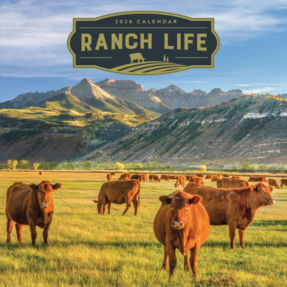 Ranch Life 2026 Wall Calendar Main Product Image