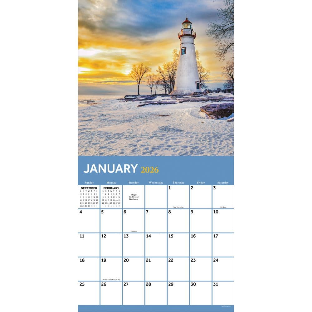 Ohio 2026 Wall Calendar Second Alternate Image