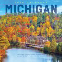 image Michigan 2026 Wall Calendar Main Product Image