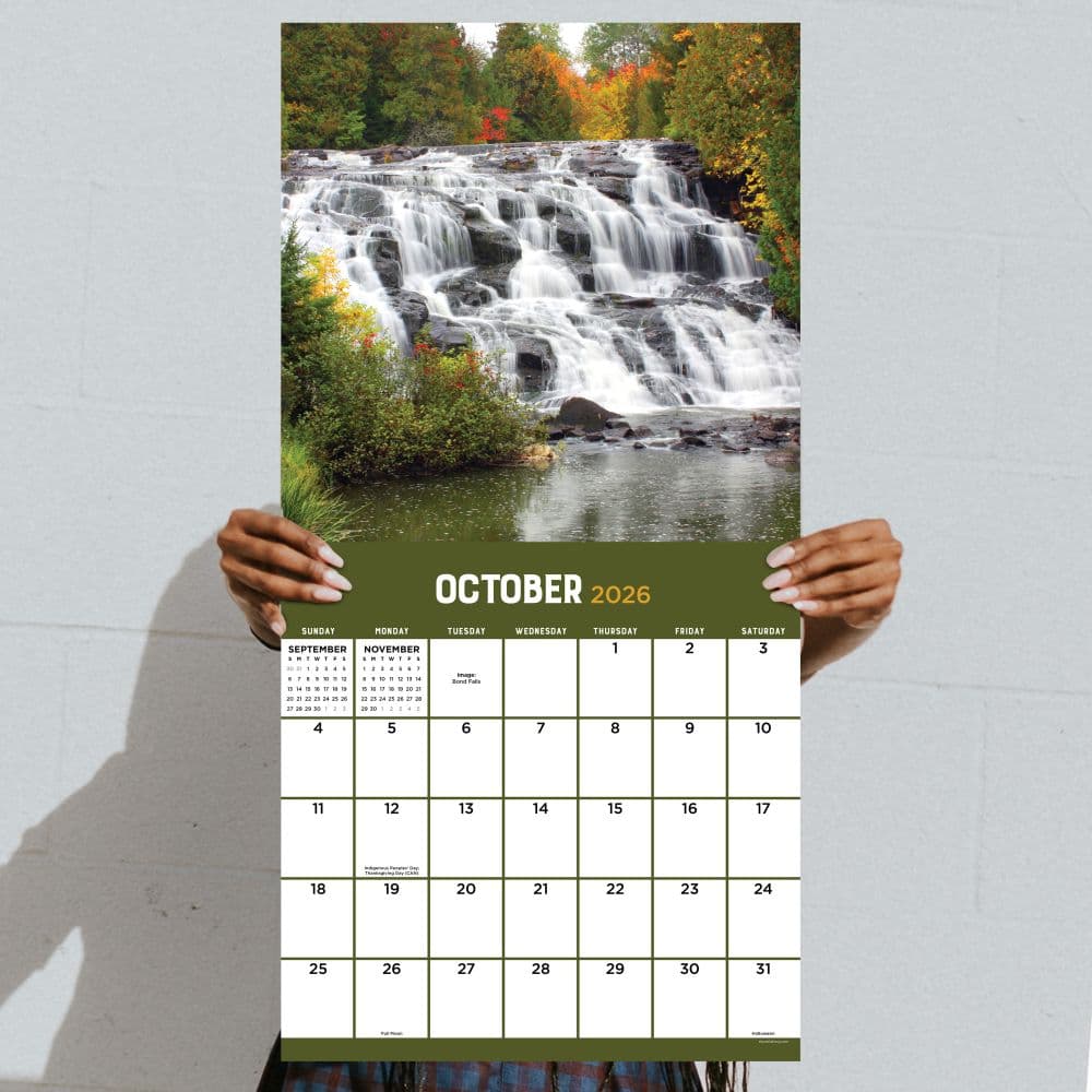 Michigan 2026 Wall Calendar Fourth Alternate Image