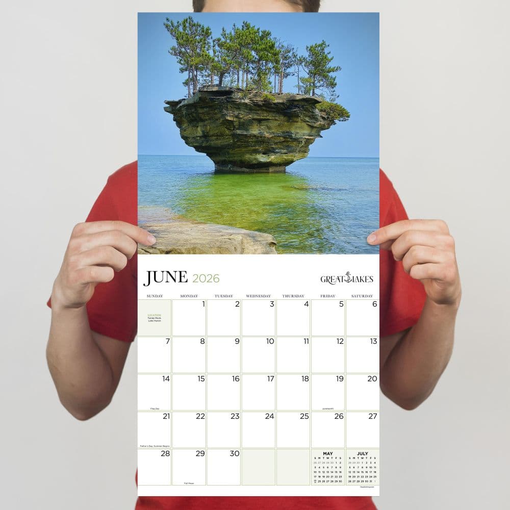 Great Lakes 2026 Wall Calendar Fourth Alternate Image