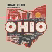 image Home Ohio 2026 Wall Calendar Main Product Image