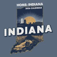 image Home Indiana 2026 Wall Calendar Main Product Image