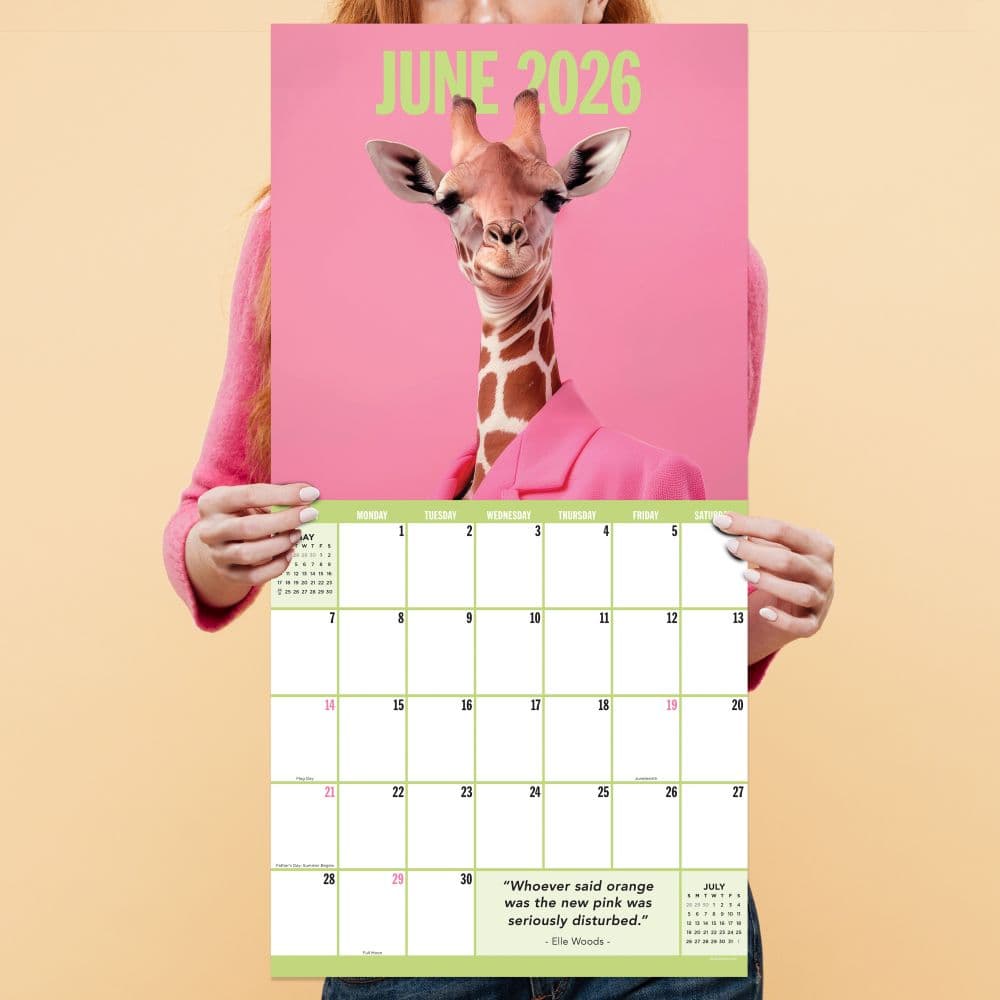 Pawsmopolitan 2026 Wall Calendar Fourth Alternate Image