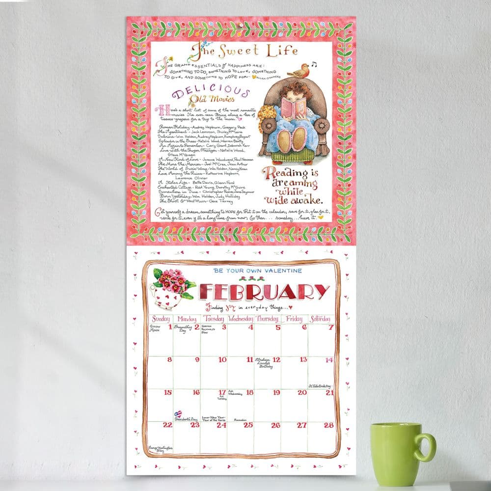 Susan Branch Heart of the Home 2026 Wall Calendar Third Alternate Image