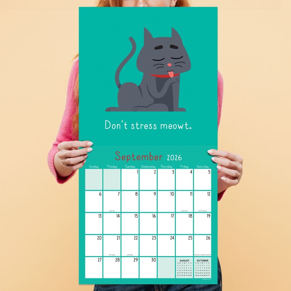 Puns 2026 Wall Calendar Fourth Alternate Image
