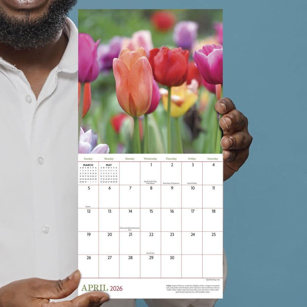 Flowers 2026 Mini Wall Calendar Fourth Alternate Image