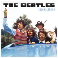 image Beatles 2026 Mini Wall Calendar Main Product Image