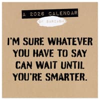 image Anti Affirmations 2026 Mini Wall Calendar Main Product Image
