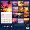 image Sunsets 2026 Wall Calendar First Alternate Image
