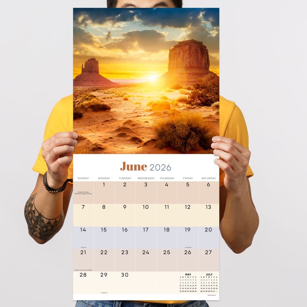 Sunsets 2026 Wall Calendar Fourth Alternate Image