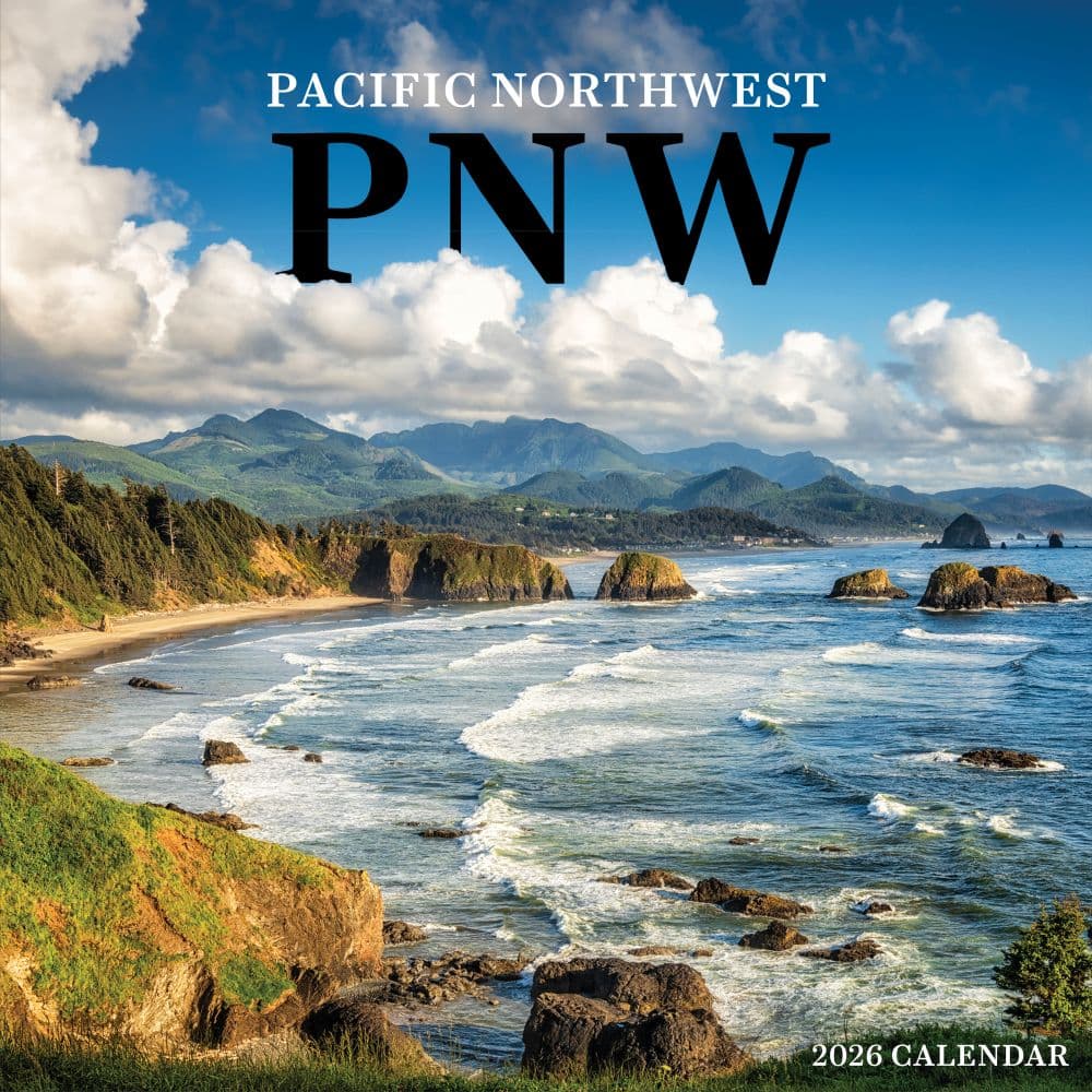 Pacific Northwest 2026 Wall Calendar Main Product Image