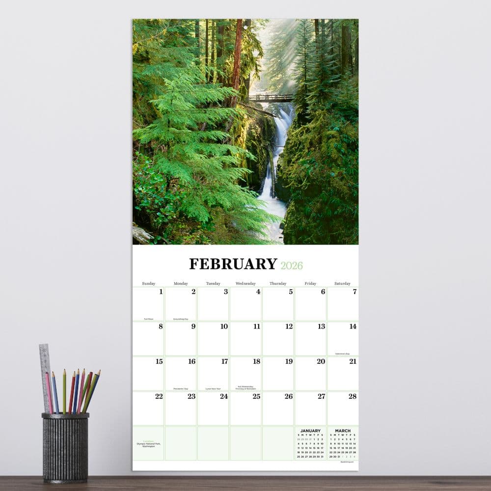 Pacific Northwest 2026 Wall Calendar Third Alternate Image