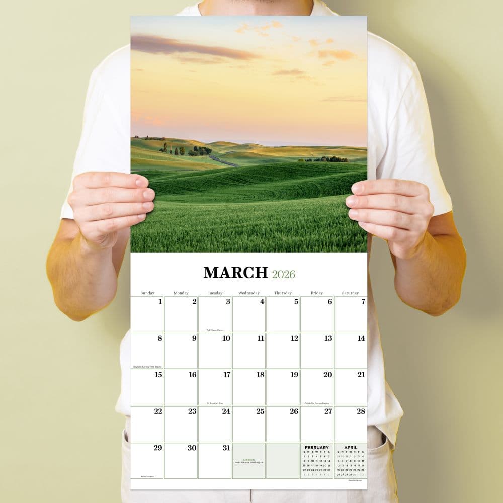 Pacific Northwest 2026 Wall Calendar Fourth Alternate Image