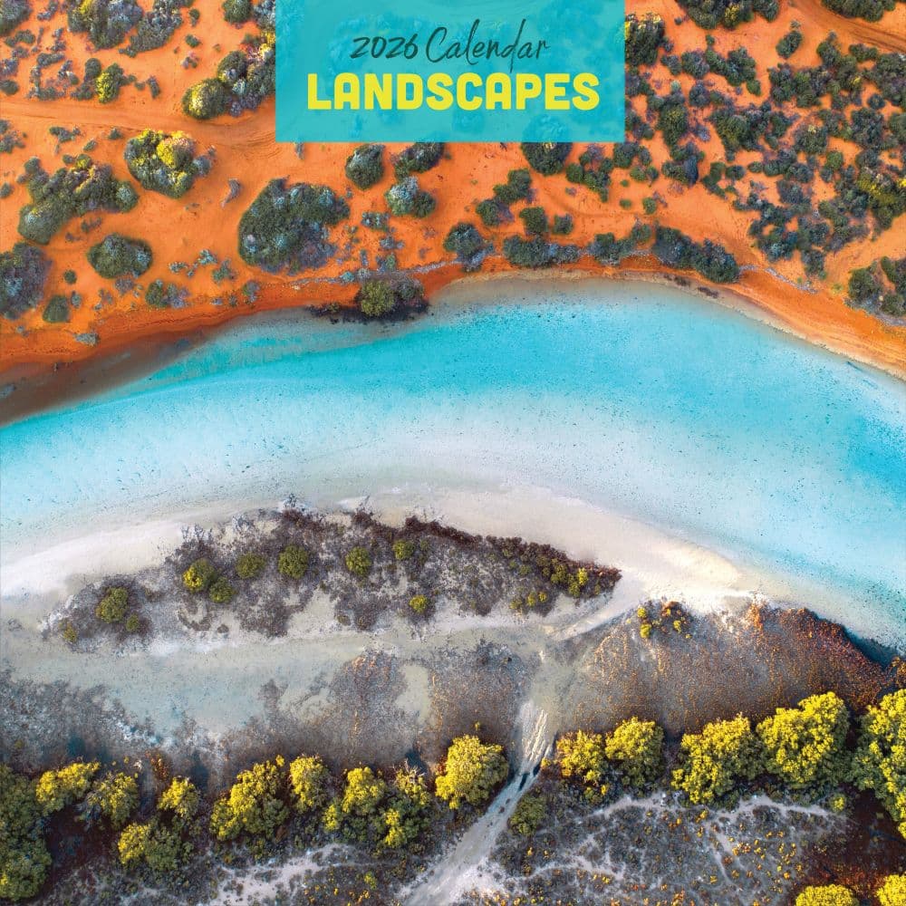 Landscapes 2026 Wall Calendar Main Product Image