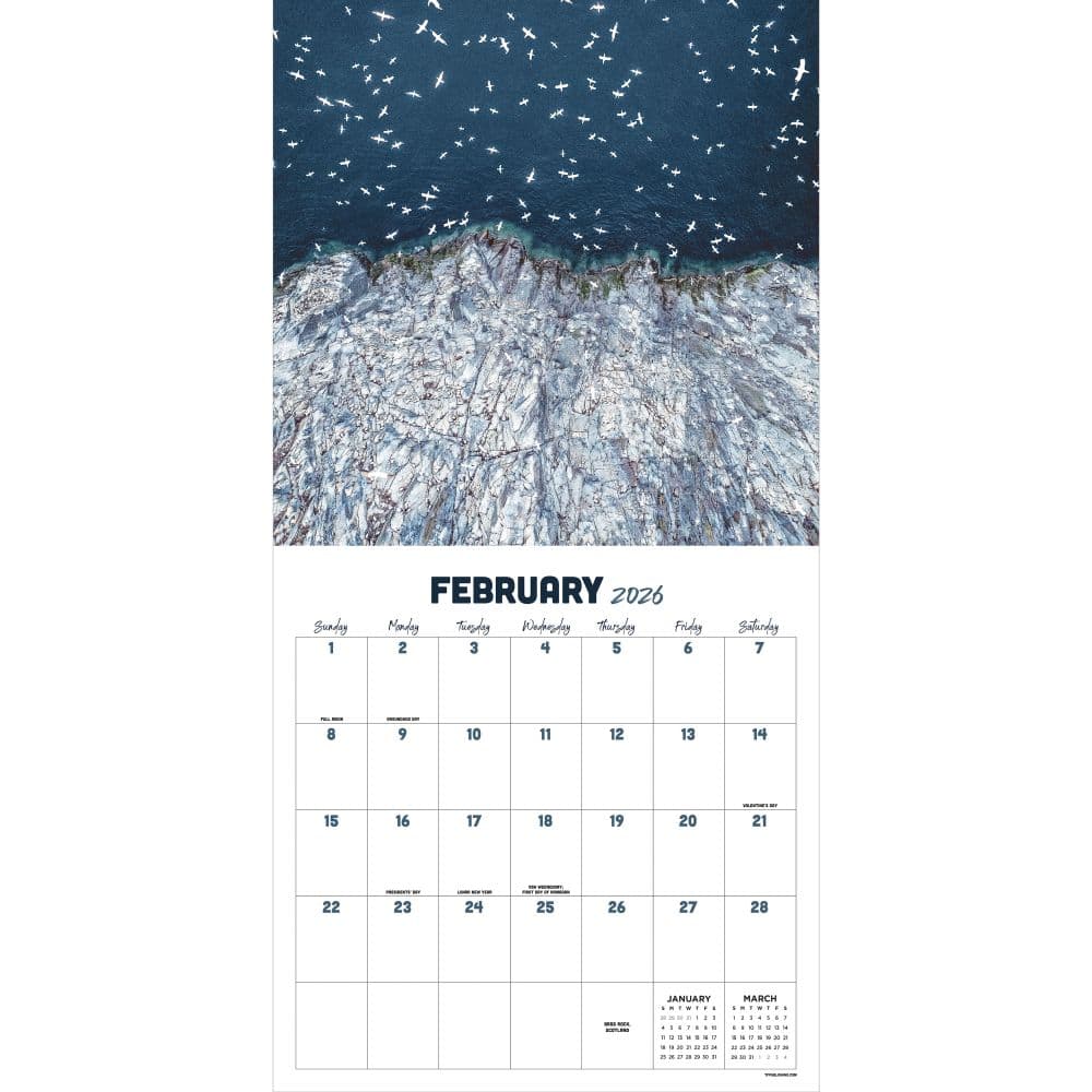 Landscapes 2026 Wall Calendar Second Alternate Image