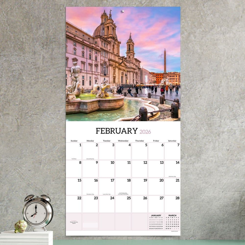 Italy 2026 Wall Calendar Third Alternate Image