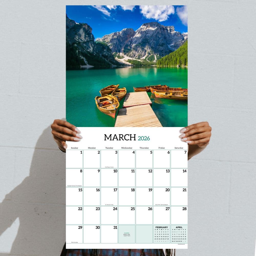 Italy 2026 Wall Calendar Fourth Alternate Image