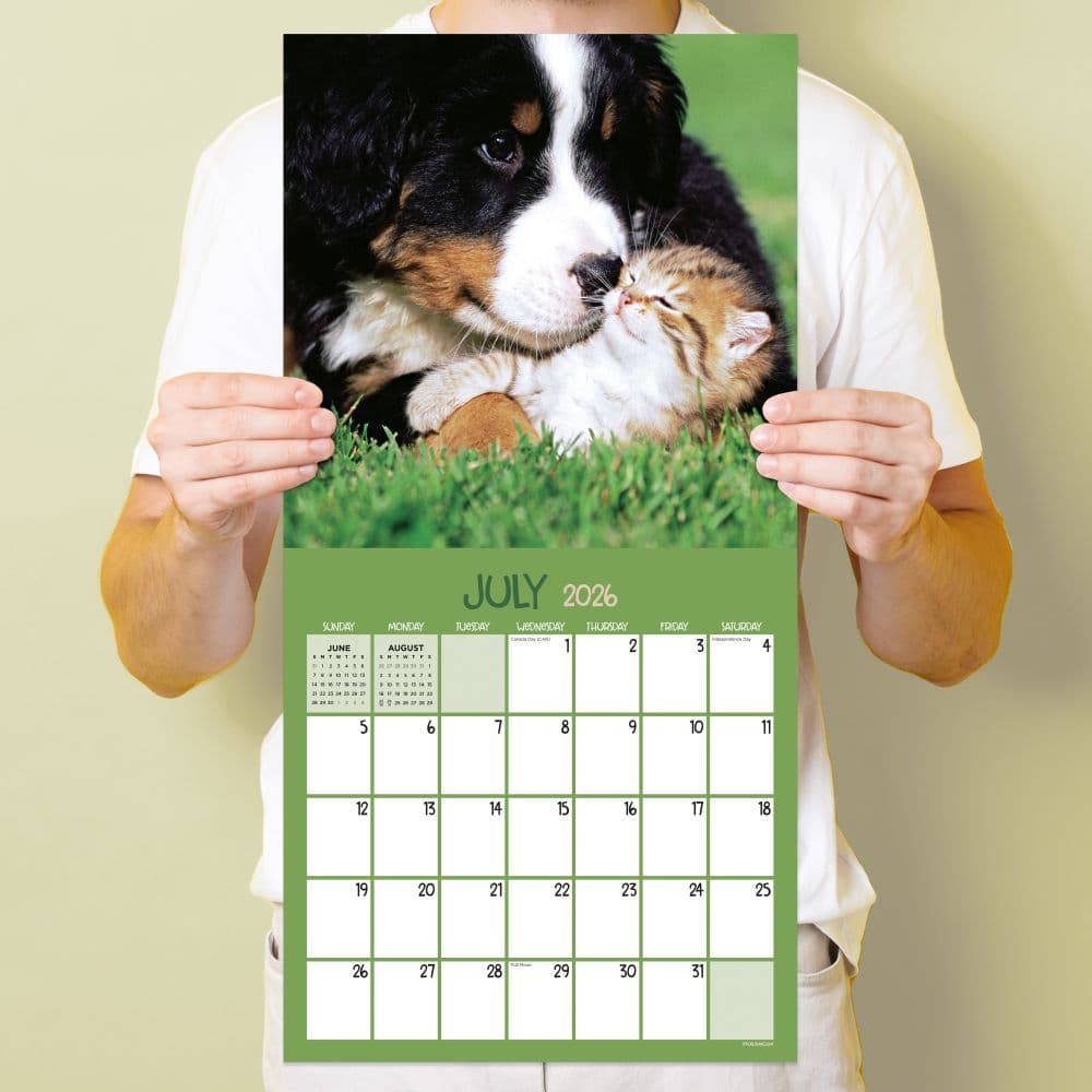 Furry Friends 2026 Wall Calendar Fourth Alternate Image