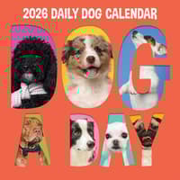image Dog A Day 2026 Wall Calendar Main Product Image