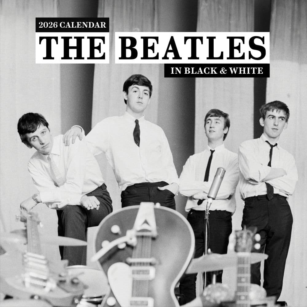 Beatles A Day in the Life 2026 Wall Calendar Main Product Image
