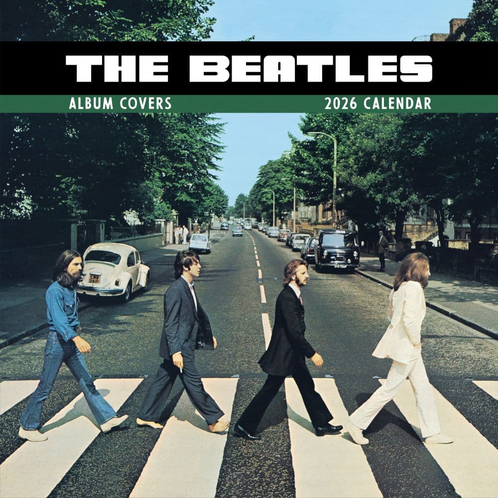 Beatles 2026 Wall Calendar Main Product Image
