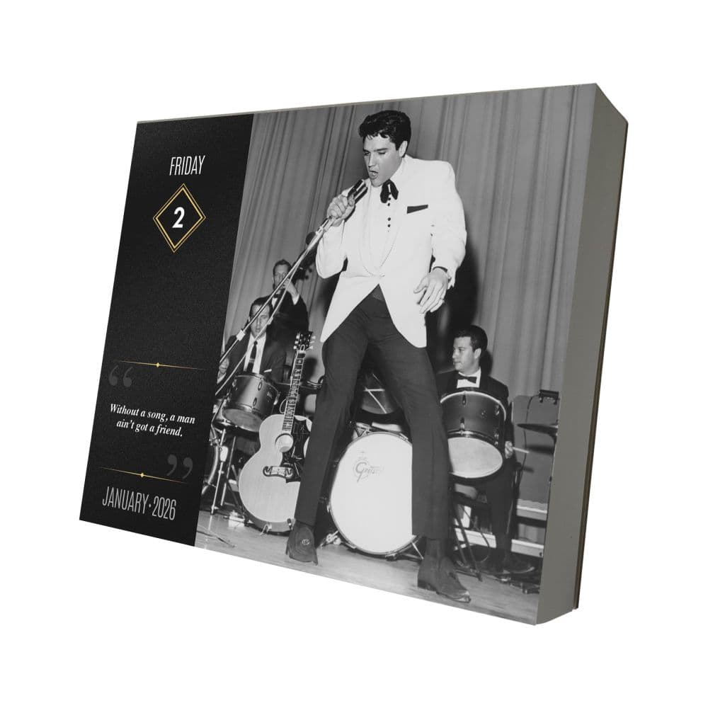 Elvis 2026 Desk Calendar First Alternate Image