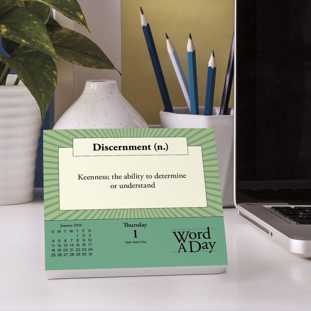 Word a Day 2026 Desk Calendar Eighth Alternate Image